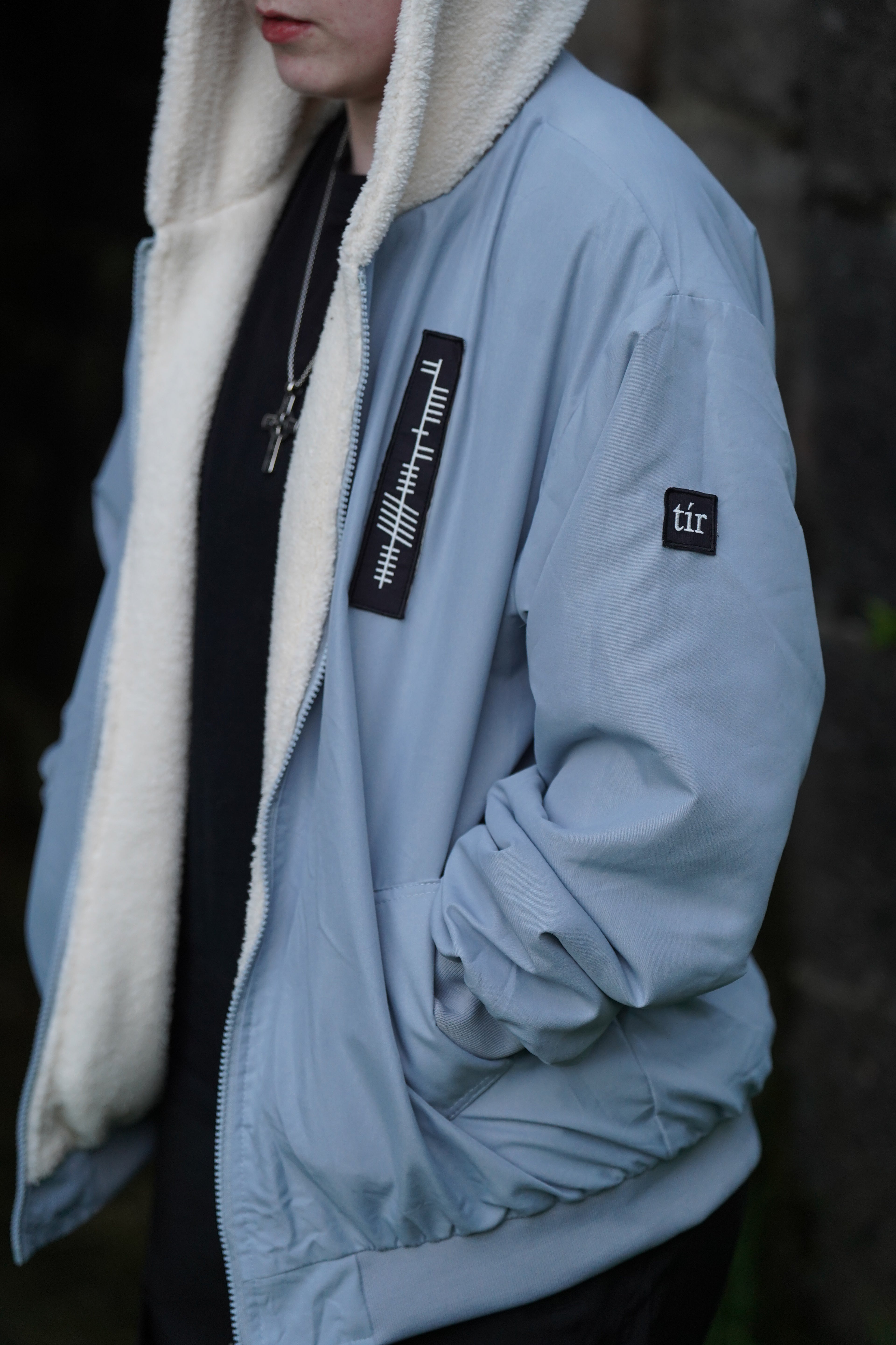 Ogham Collection - Reversible Fleece Jacket Spéir - Pre-Order