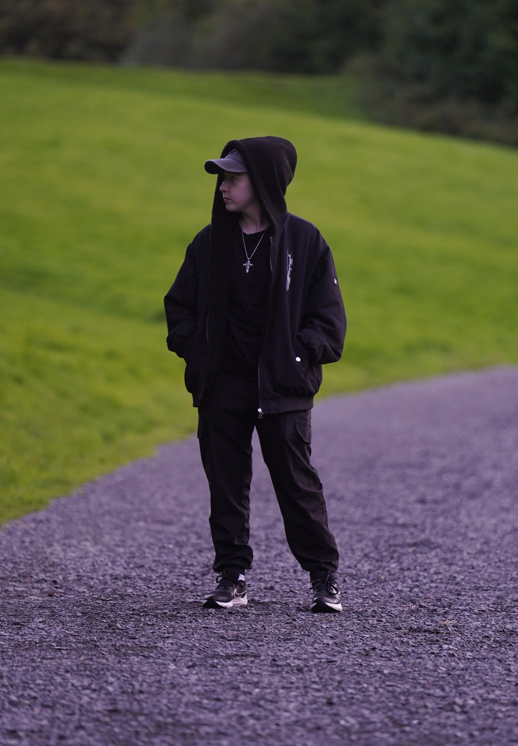 Ogham Collection - Reversible Fleece Jacket Dorcha - Pre-Order