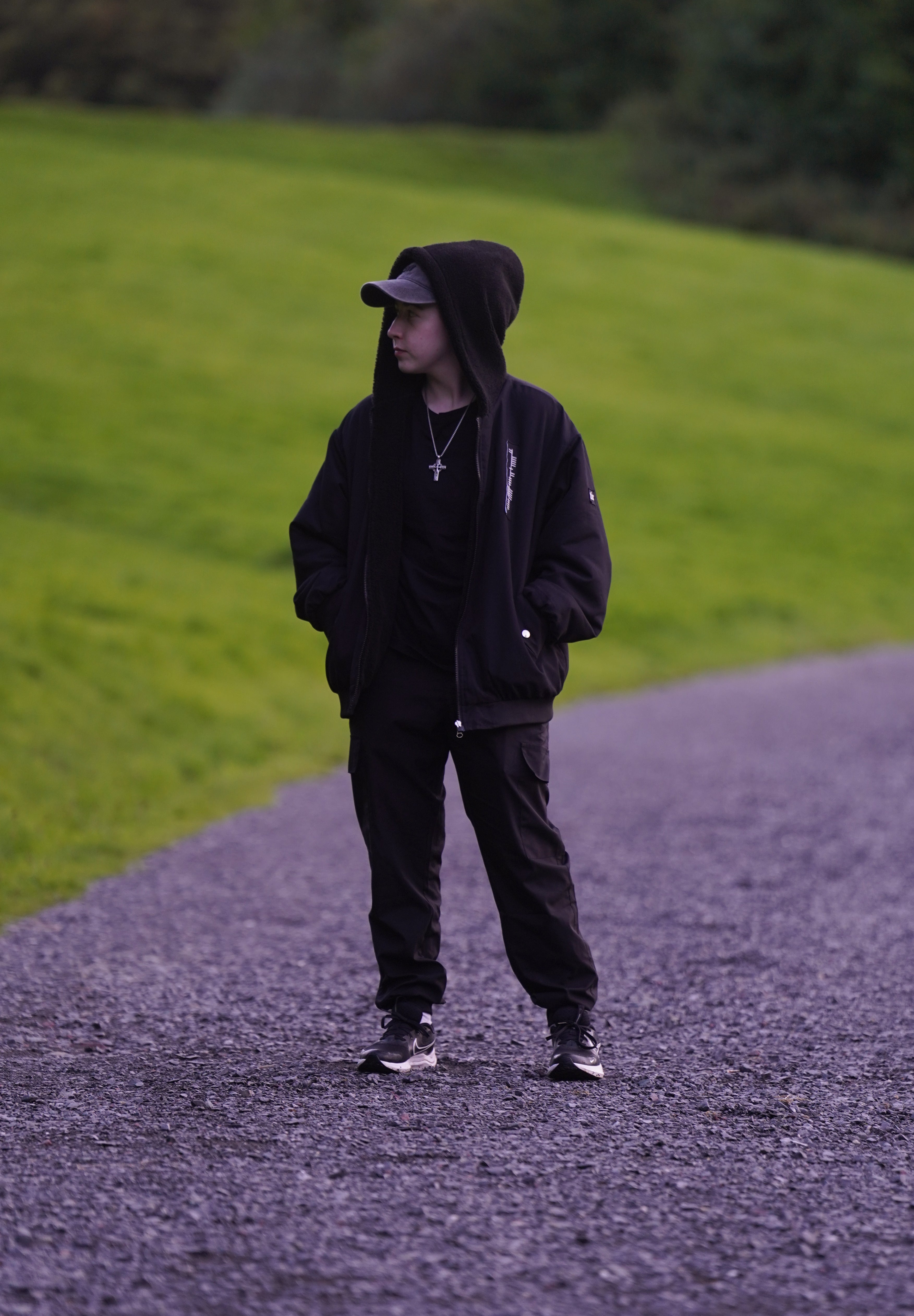 Ogham Collection - Reversible Fleece Jacket Dorcha - Pre-Order