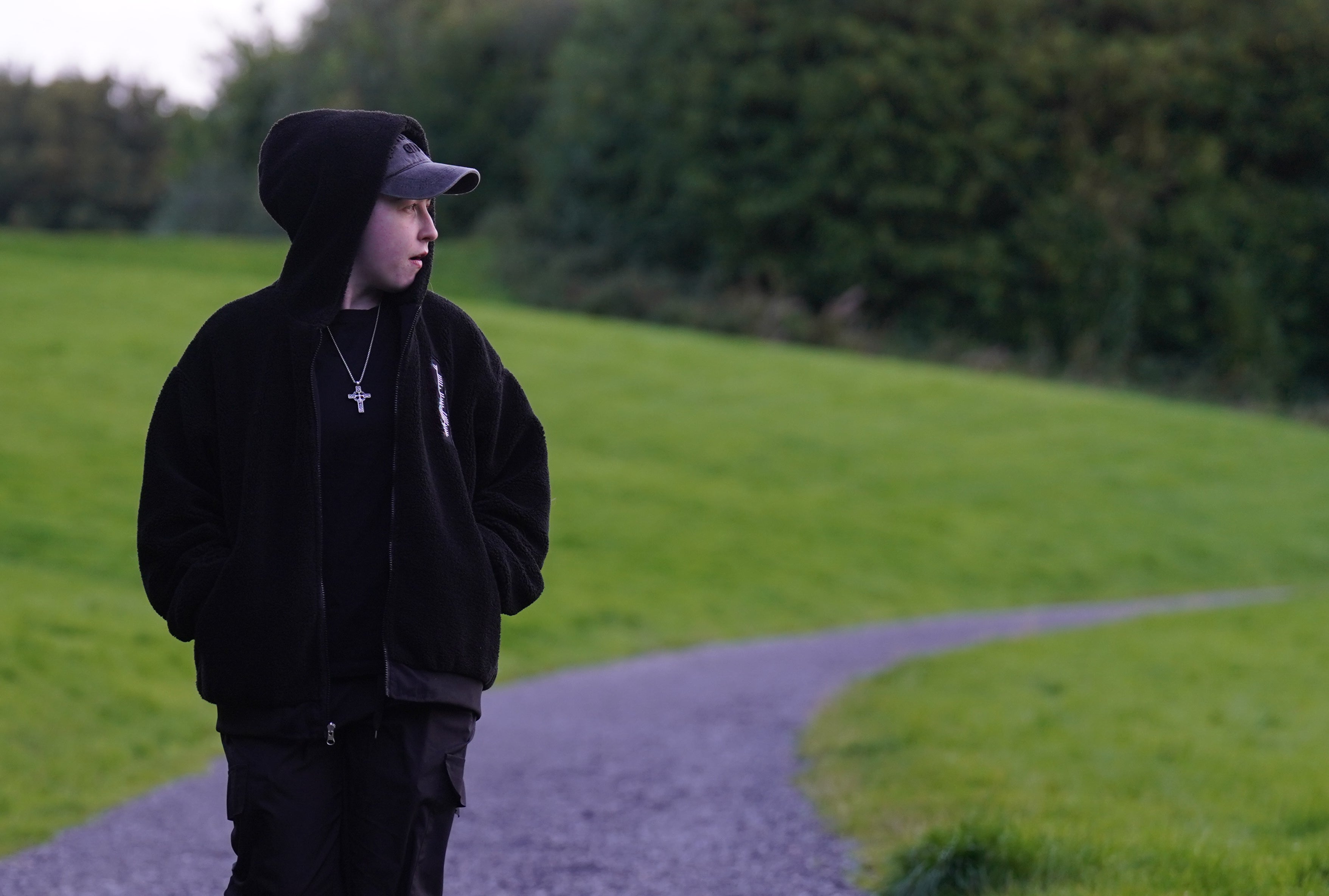 Ogham Collection - Reversible Fleece Jacket Dorcha - Pre-Order
