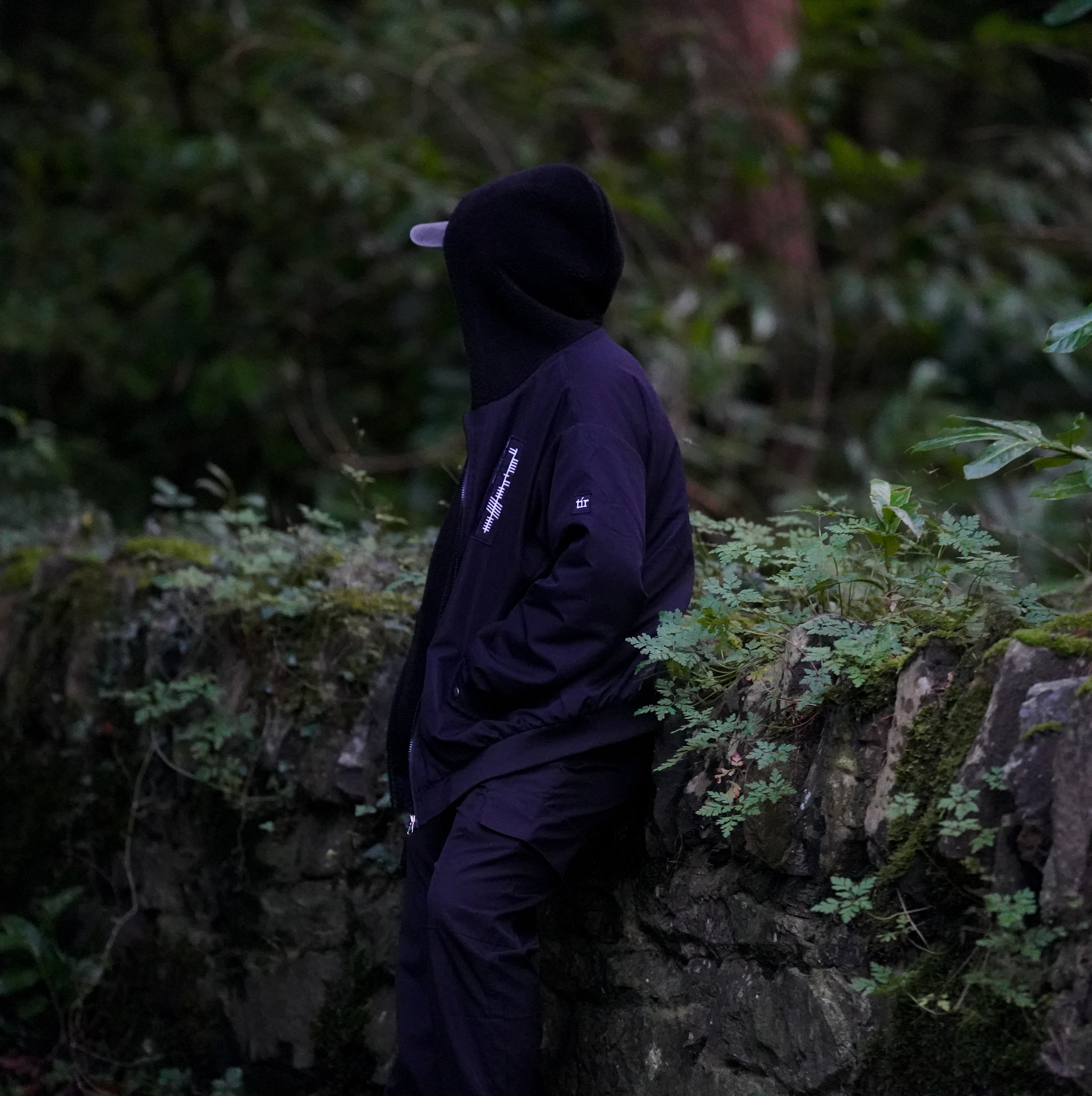 Ogham Collection - Reversible Fleece Jacket Dorcha - Pre-Order