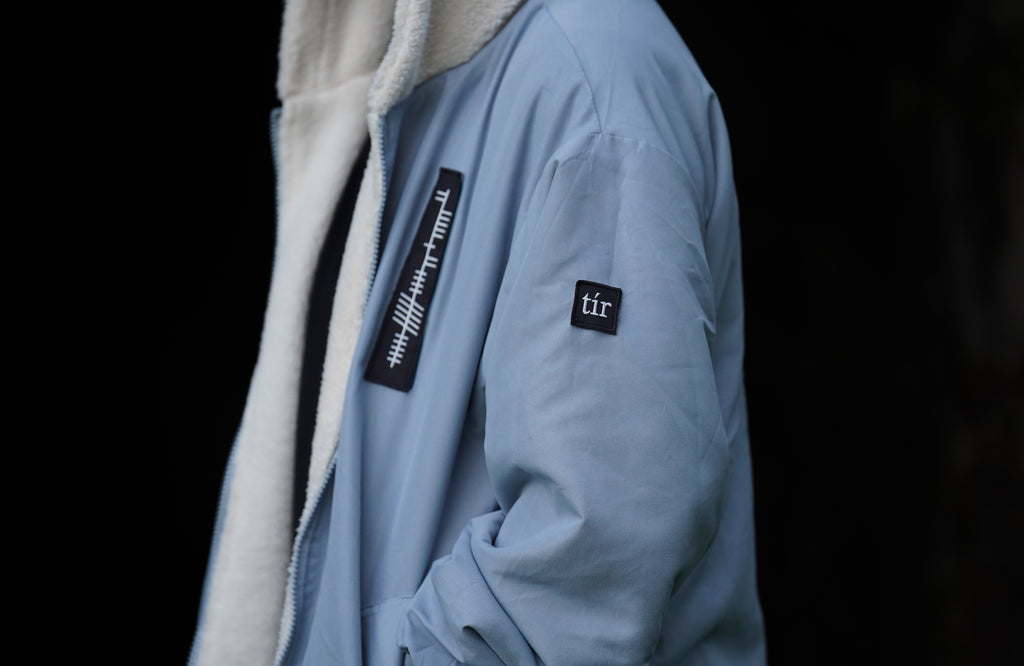 Ogham Collection - Reversible Fleece Jacket Spéir - Pre-Order